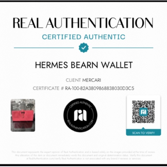 Authentic Rare Pink Hermes Bearn Wallet - Picture 2 of 16